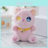 Adorable Cat Plush Keychain Cute Wedding Gift Fluffy Stuffed Animal Bag Charm