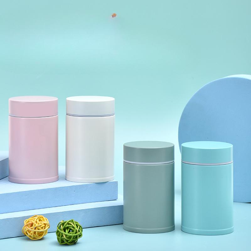 Stainless Steel Insulated Stewing Beaker Portable Bird's Nest Tremella Cup Mini Pocket Cup Cute Travel Mug