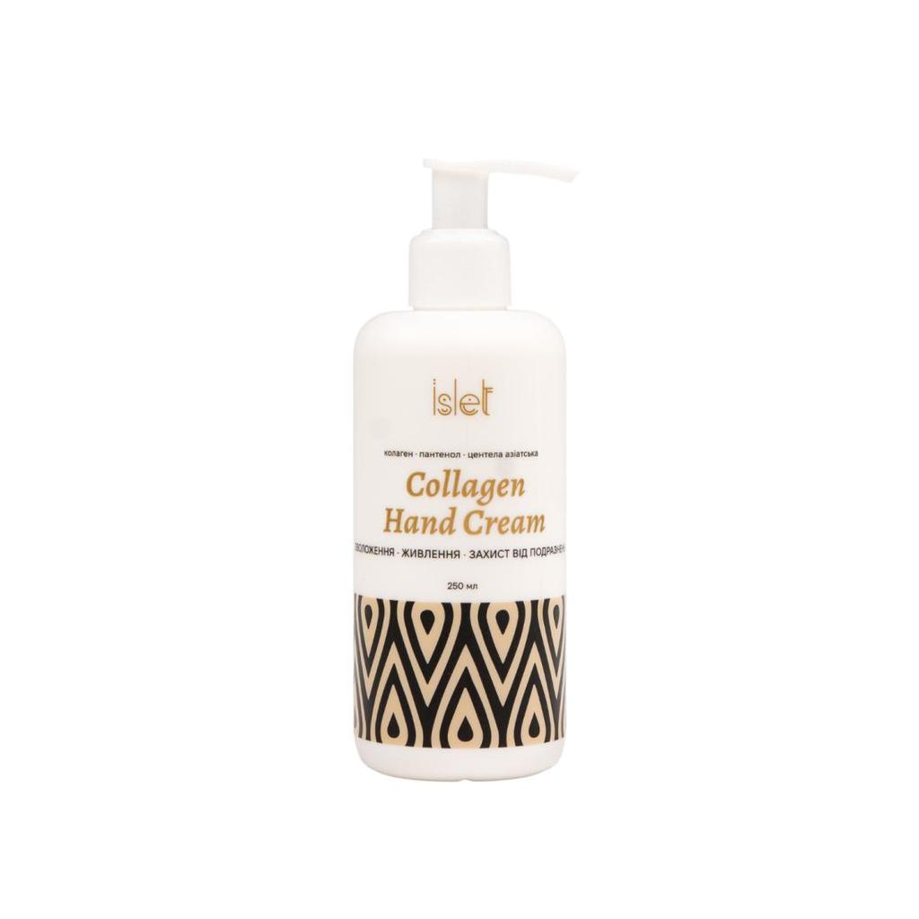 Collagen - Moisturizing Nourishment Protection against irritation Islet Lamellar hand cream with collagen, (250 ml)