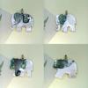 Handcrafted Cartoon Elephant Shell Pendant Jewelry For Kids And Teens