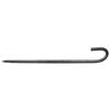 16-Inch 24 Pack Rebar Stakes Heavy Duty J Hook Galvanized Ground Anchors