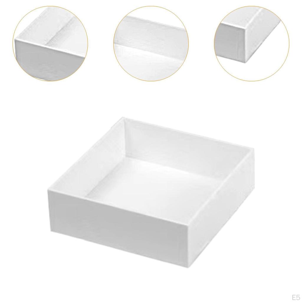 Buffet Riser Acrylic Display Stackable Multipurpose Cube Nesting