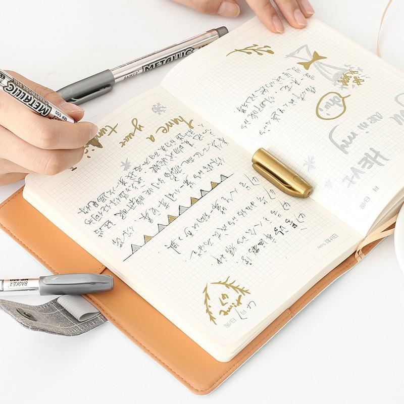 Metallic Craft Pen Gold Marker Silbermarker Grußkarte Album Graffiti Stift