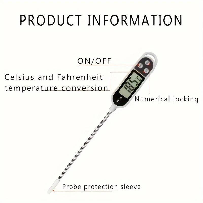 1PC  Professional Kitchen Digital Pen Thermometer-accurate Temperature Measurement for Cooking, Baking and Food Safety-meat
