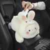 Cartoon Car Tissue Box: Rear Seat Armrest & Hanging Paper Holder - Cute Car Interior Decor