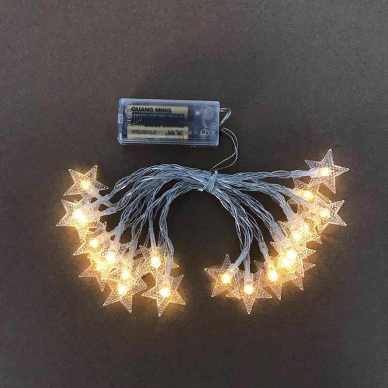

5m 50-led Stars Lightning Strips for Home Party Holiday Occasion Warm White