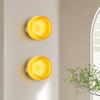LED Lamp Amber Jelly Small Wall Sconces Bedside Room Decor Hotel Aisle Lighting Fixture