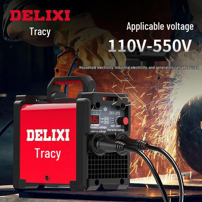 Delixi 315 Dual Voltage 220V/380V Industrial-Grade Automatic Welder for Household and Small-Scale Use