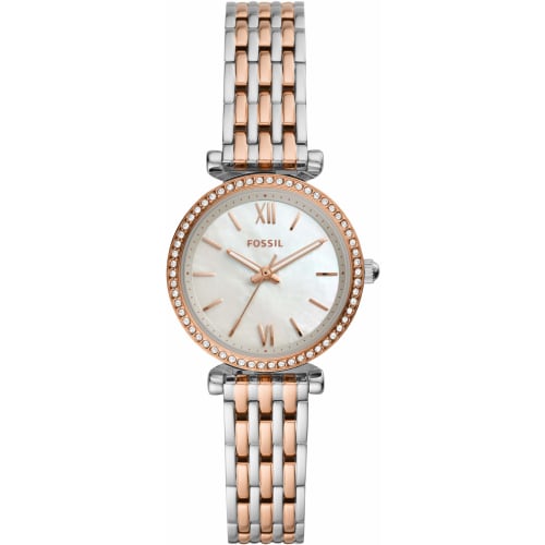 

Fossil CARLIE MINI ES4649 Women s Watch, Officially Imported, Pink Gold