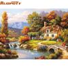 Frame Fairyland Landscape Diy Painting By Numbers Kits Coloring Painting By Numbers Unique Gift For Home Decoration