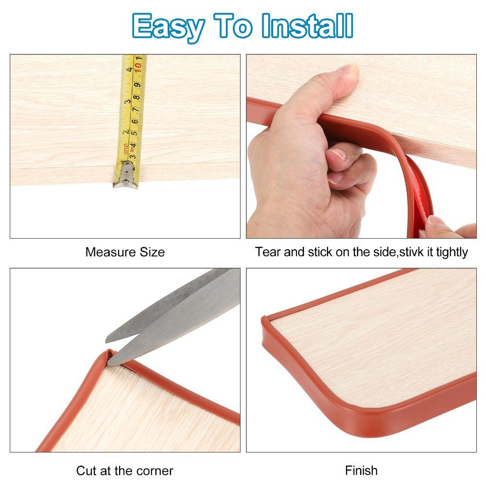 Sealing U-shaped Edge Banding Self Adhesive Sealing Tape Edge Banding Strip  for Furniture