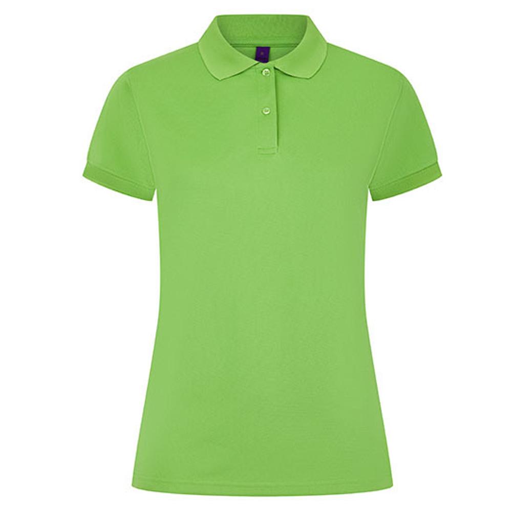 Henbury Womens/Ladies CoolPlus Moisture Wicking Polo Shirt