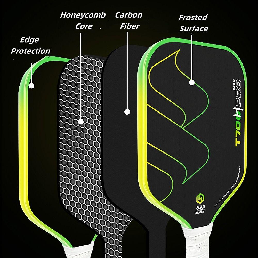 T700 Pickleball Paddles Carbon Fiber Pickle Ball Paddle High Quality Pickleball Rackets