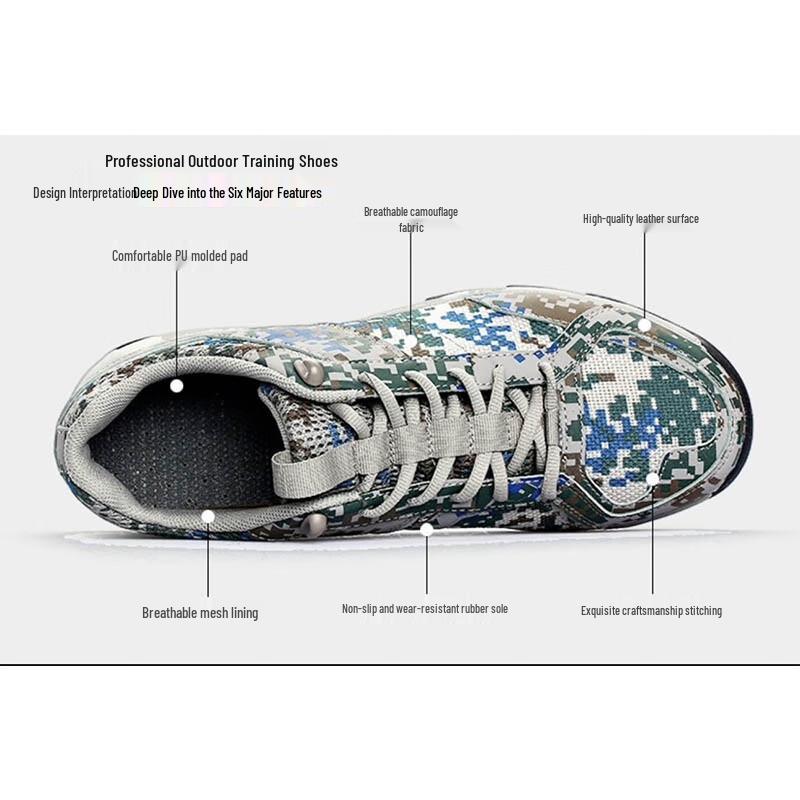 Xunqi Camouflage Training Shoes