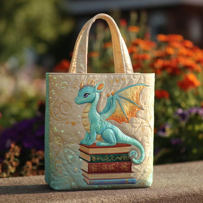 TEMU Womens Fashion Printed Tote Shoulder Bag 600D Oxford Cloth