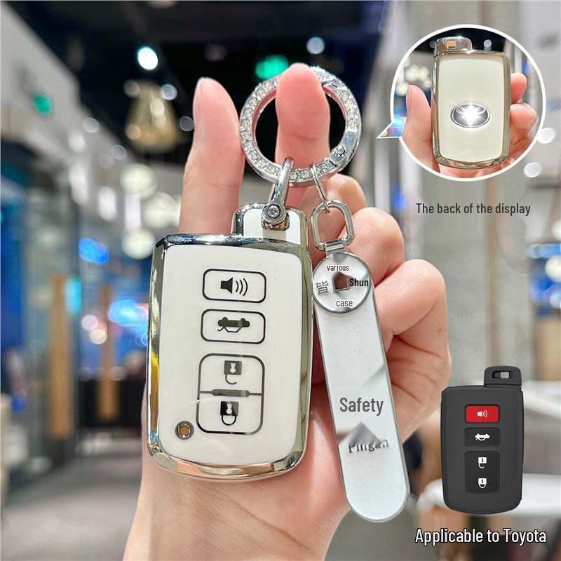 Toyota Key Cover for Corolla, RAV4, Camry, Vios, Highlander, Asia Dragon, Velanda