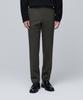 MUSINSA STANDARD Heavyweight Fleece-Lined Tapered Hidden Elastic Waist Length Slacks [Van Dyke Brown]