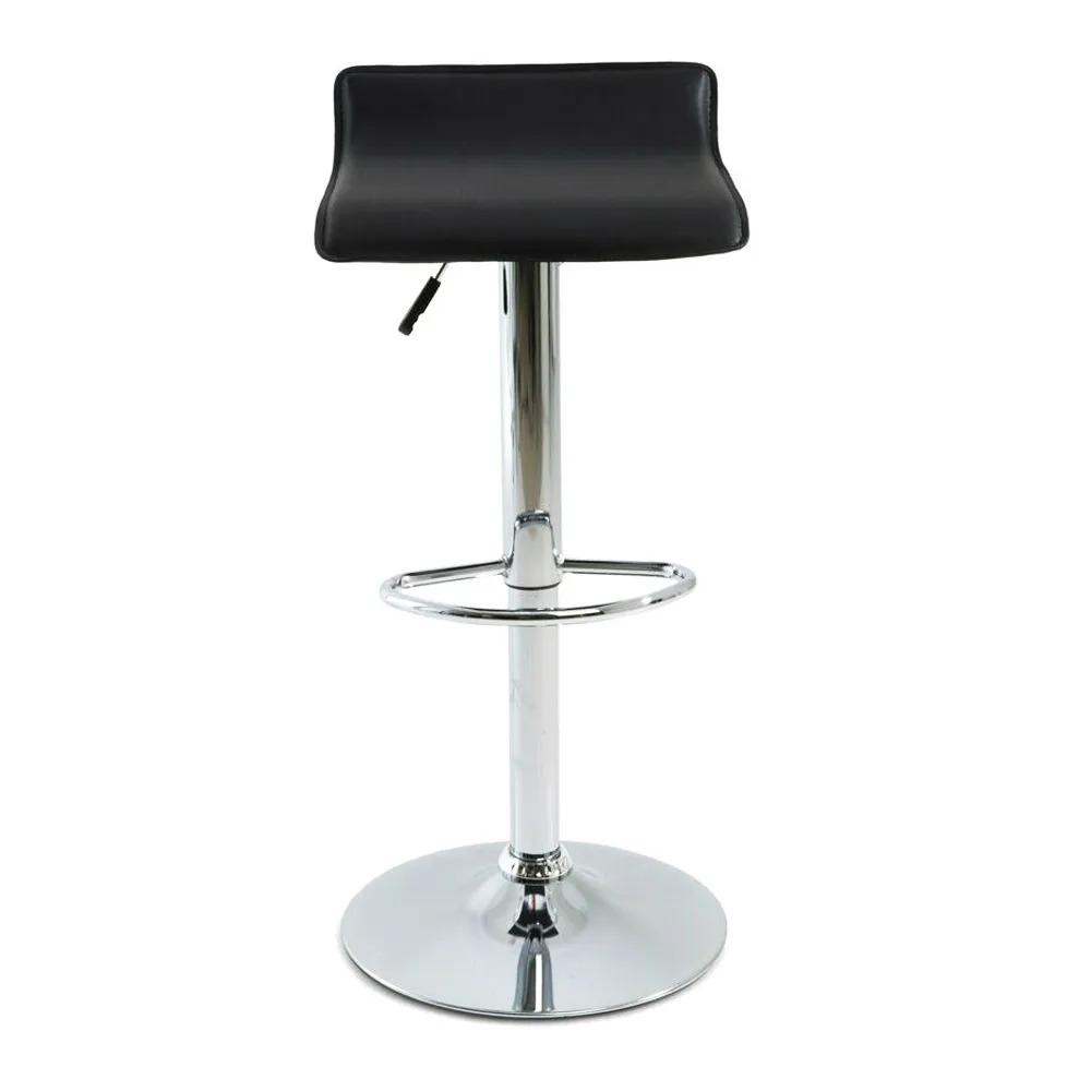 VIA Black Eco Adjustable Stool