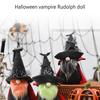 Halloween Gnome Doll Gifts Tabletop Decor Children Lovely Plush Toy Gift Party Props Faceless Dolls  Gray Beard