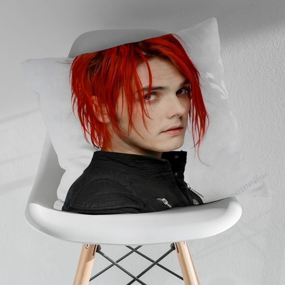 MMy CChemical RRomance Pillow Over Living Room Sofa Cushion Cover Home Decoration Bedroom Room Bed Pillow Cover