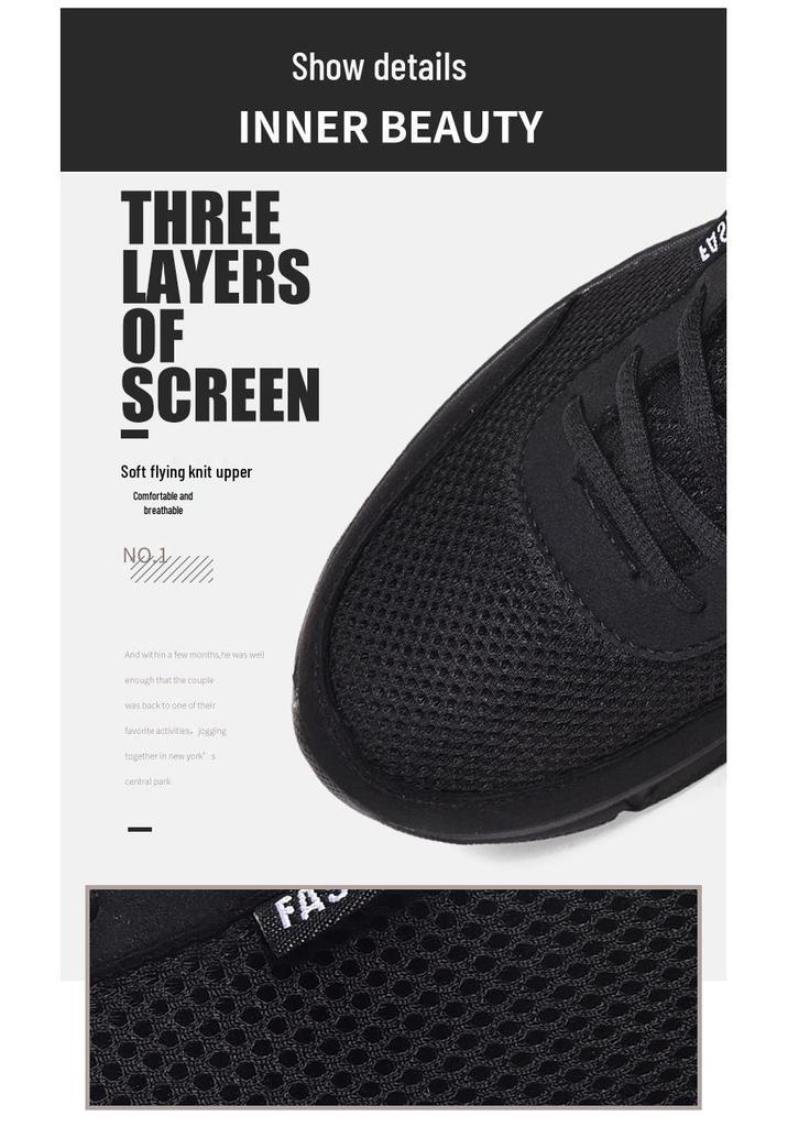 Men's Plus Size Ultra-light Flyknit Sneakers: 48 Yards, 437g, Breathable Casual Sports Shoes