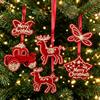 Xmas Tree Accessories Christmas Decorations 2026 Christmas Party Ornament Hanging Pendants Room Decor Wall Decor Navidad 7