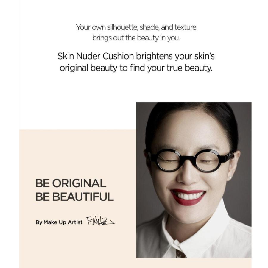 JUNGSAEMMOOL Essential Skin Nuder Cushion Main Product + Refill (8 Colors)