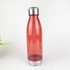 Outdoor Sports Water Bottle 24oz 650ml Leakproof Transparent AS Plastic Cup With Lid Hiking Camping Gym