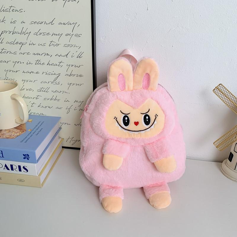 Children's Cartoon Plush Toy Shoulder Bag Backpack