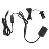 5pcs Mini LED Spot Lights USB 5V 6.6ft Warm Light Jewelry Cabinet Light with Dimmer for Artwork