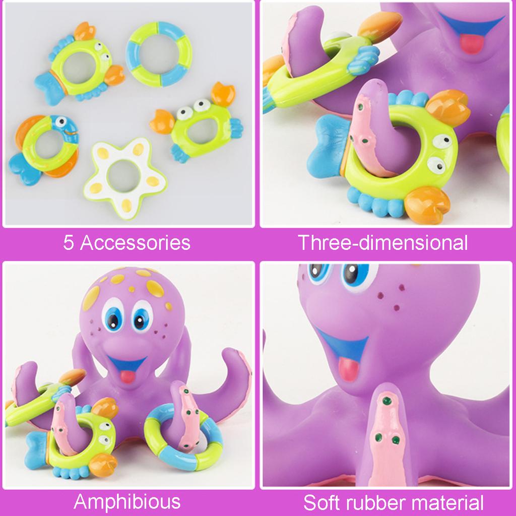 Juguete De Baño Para Bebés Juguete Divertido De Púrpura Juguete De Baño Para Bebés Juguete Divertido De Púrpura