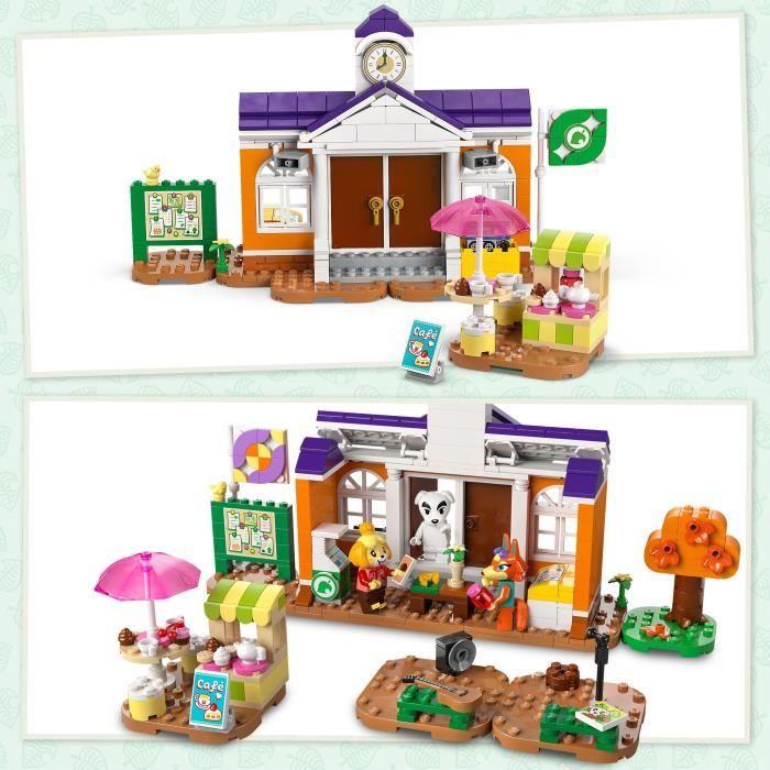 LEGO® Animal Crossing 77052 Concert de Kéké sur la Place - Jouet à Construire avec Café
