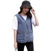 Female Denim Vest Spring and Summer New Styles Stylish Vest Thin Top Women's Vest