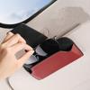Universal Car Sunglasses Holder Case Auto Sun Visor Glasses Box Clip Sunglasses Holder Magnetic Fastener Eyeglasses Storage