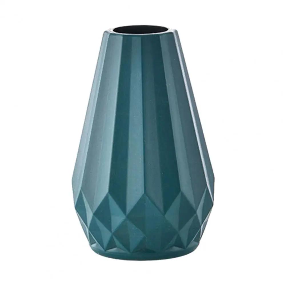 Flower Vase Flower Container Stylish Nordic Geometric Flower Vase Modern Home Decoration with Smooth Surface for Room Flower