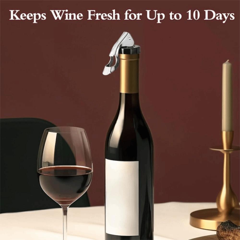 5 Pcs Food-safe Silicone Wine Bottle Stoppers Manual Pressed Sealed Leak Proof Pressurized Corks Reusable Universal Fit