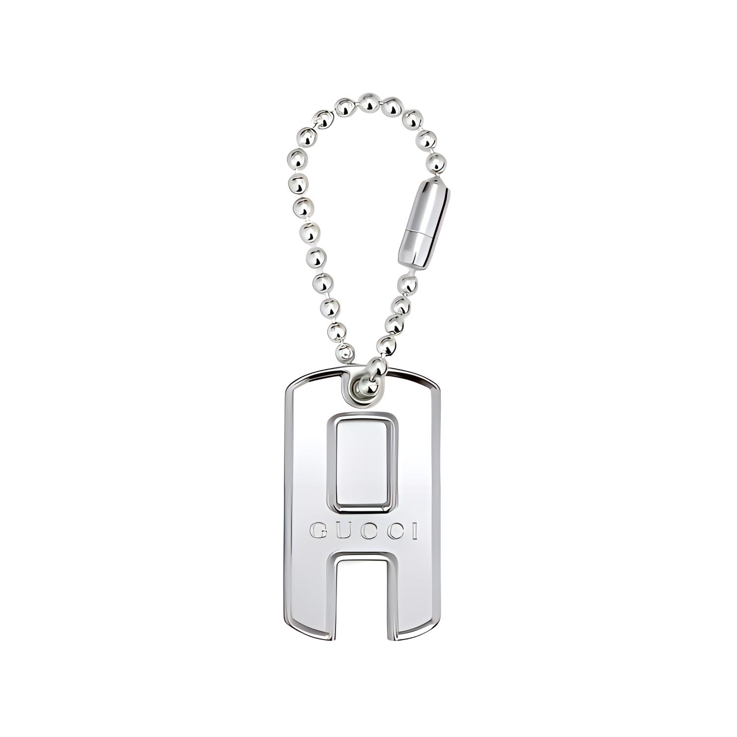 Gucci A-Line Enamel 938 Silver Pendant Unisex pendant 818899J84008106 F,Silver