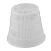 Catch Excess Water Drainage Holes Matching Saucer Multiple Uses Clear Plastic Pots Guides Root Growth Internal Air Circulation
