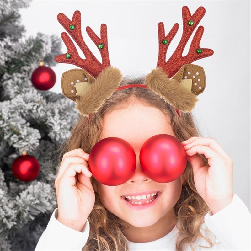 Practical Lovely Christmas Headwears for Any Ages Portable Accessory for Parties Supplies and Special Evening Event