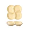 Nordic Ceramic Divided Dinner Plate