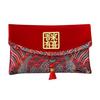 Large Capacity Wedding Red Envelope Blessing Embroidery Tassel Design Red Money Packet Chinese Style Red Money Packet for Weddings