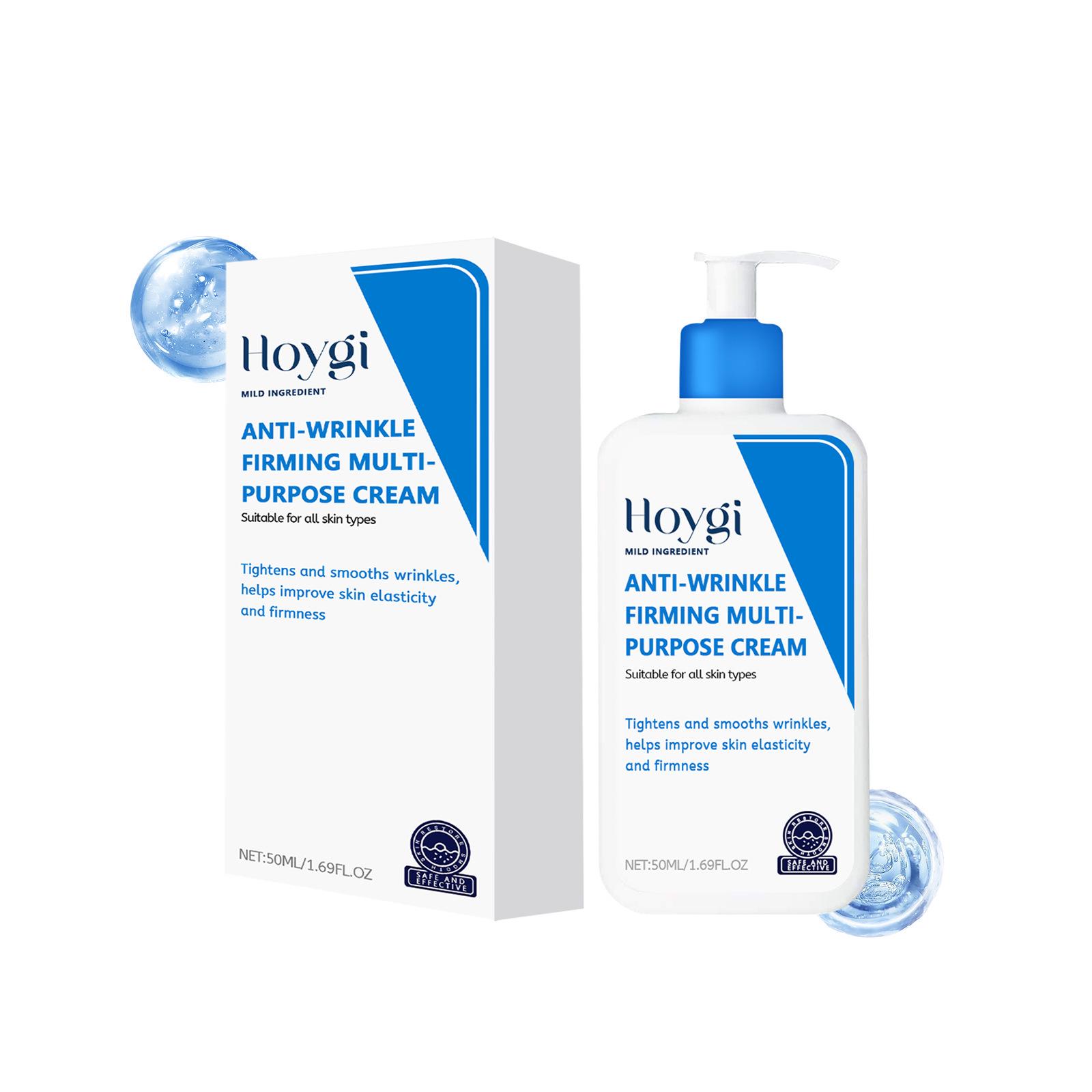 HOYGI Hydrating Face Cream: Moisturizes, Softens, and Enhances Skin Elasticity.