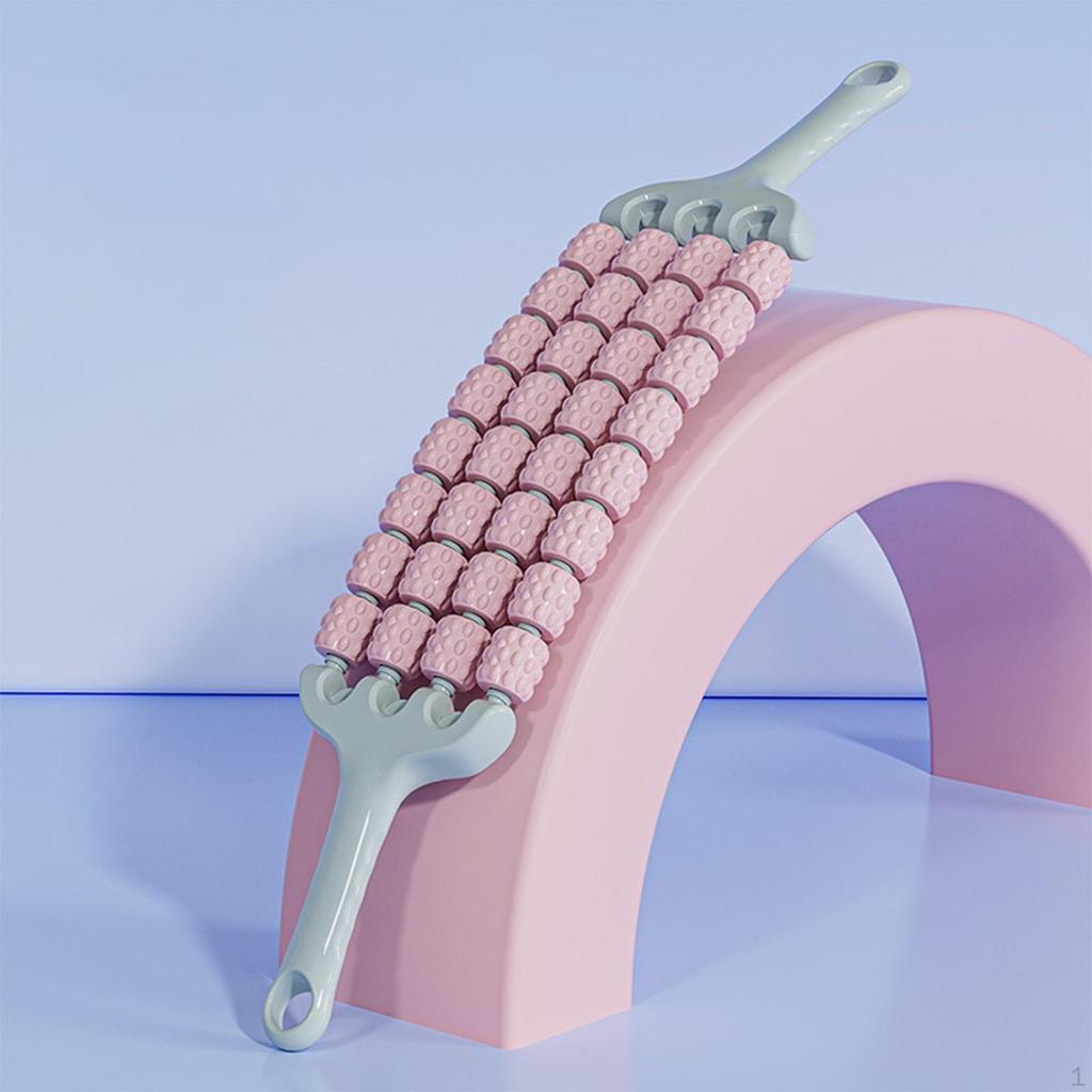 Massage Roller Stick Manual Massager Arms Waist Buttocks Legs Indoor Back Fitness Gym Yoga Calf