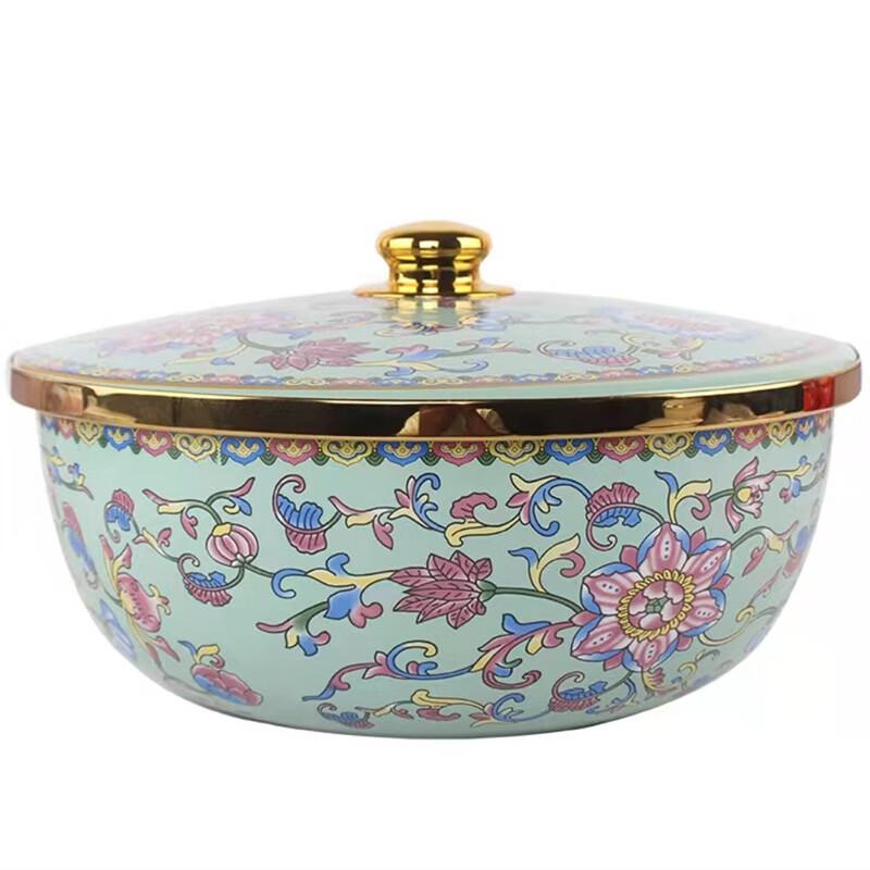 

Enamel Dough Proofing Bowl with Lid