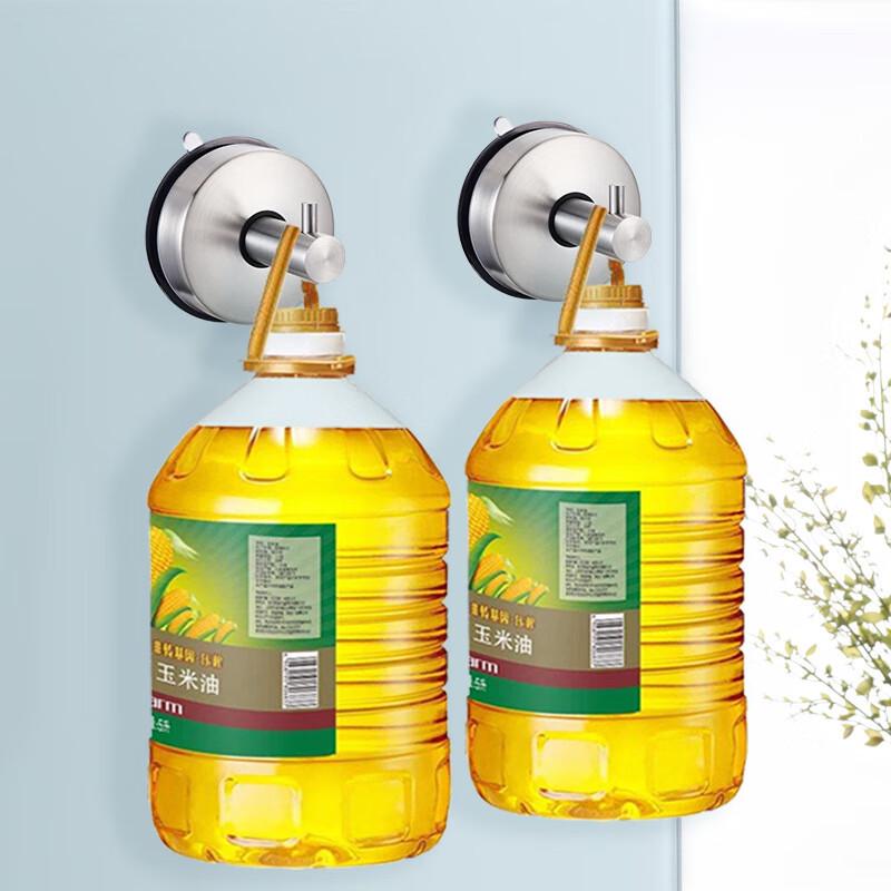 Punch-Free Stainless Steel Adhesive Hooks