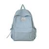 Schoolbag small fresh student schoolbag female Japanese cute solid color simple primary and secondary school student backpack leisure travel backpack