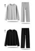 Women's Trendy Loose Drop Shoulder Hoodie & Wide Leg Sweatpants Set - Autumn/Winter Collection