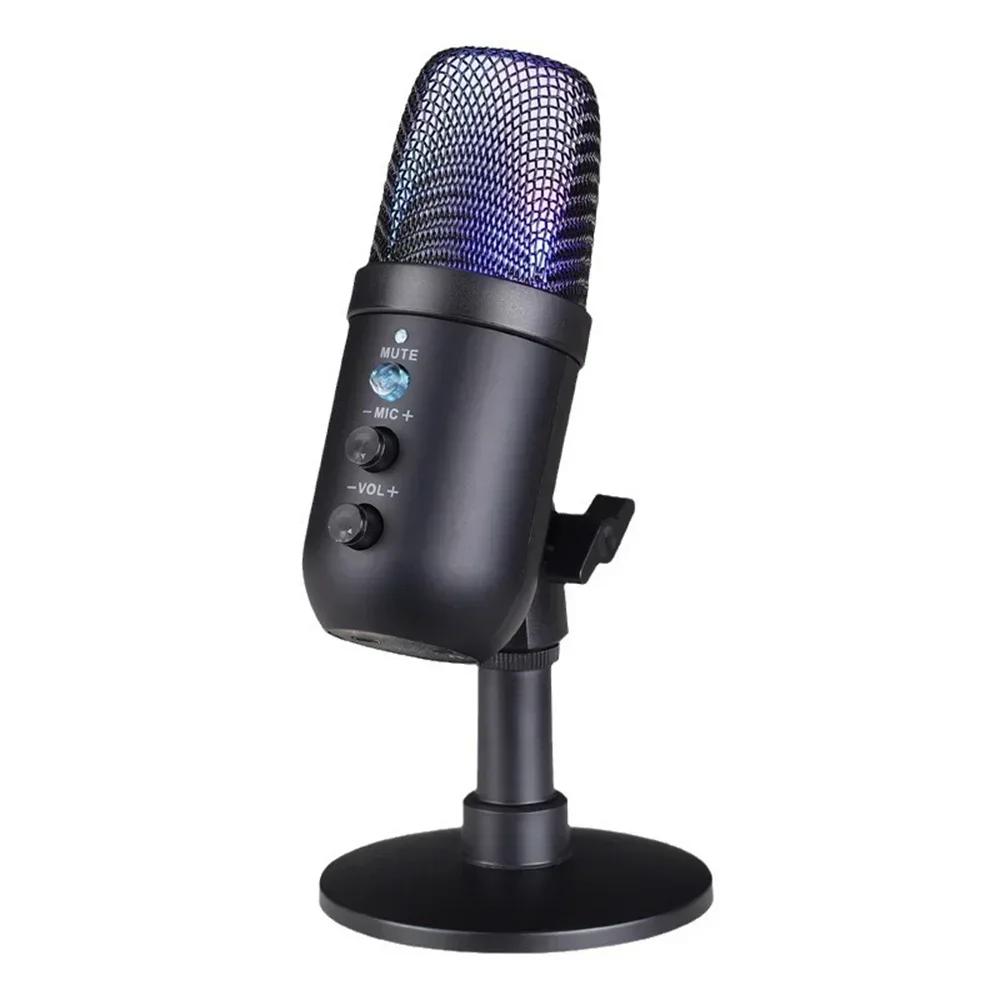 MU1000 USB Microphone Professional Condenser Microphone for Computer Recording Laptop Studio Game Singing Webcast Recording