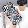 Boho Tile Mosaic Aesthetic Mobile Phone Cases Cover For iPhone 17 Air 16 15 14 12 13 11 Pro MAX apple Plus Coque
