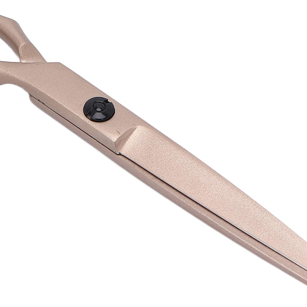 Hair Cutting Scissors Stainless Steel Comfortable Grip Hairdressing Scissor for Barber Shop Rose Gold